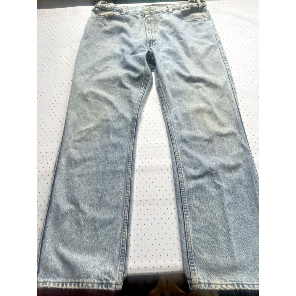 Vintage 90s Levi's 549 Acid Wash Jeans 38x30 Relaxed Fit Grunge USA